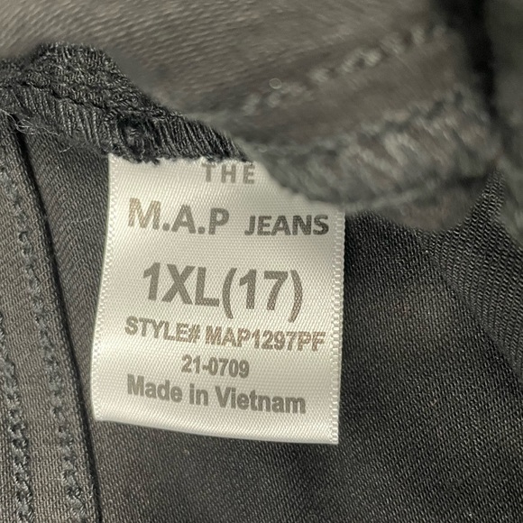 NWT The M.A.P. Most Attractive People Rainbow Buckle Jeans size 17 1X Lady Gaga - Picture 8 of 12